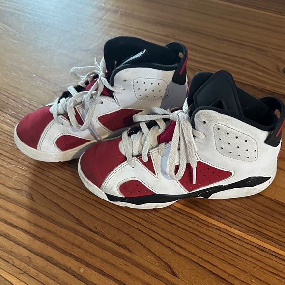 Jordan Other - Nike jordan Red and White Sneakers